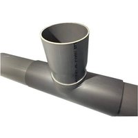 PVC-Abzweigsattel 63x63 mm 90 Grad, 15 cm lang von ESPINOSA