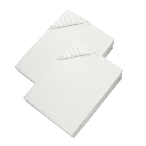 Esprit - Spannbettlaken Spar Set 100 x 200 cm - 2er Set - Weiss - für bis zu 30cm Matratzenhöhe - supergekämmter Baumwolle mit ÖkoTex Made in Green Siegel Esprit - Spannbettlaken Spar Set 100 x 200 cm - 2er Set - Weiss - für bis zu 30cm Matratzenhöhe - supergekämmter Baumwolle mit ÖkoTex Made in Green Siegel von Esprit Home