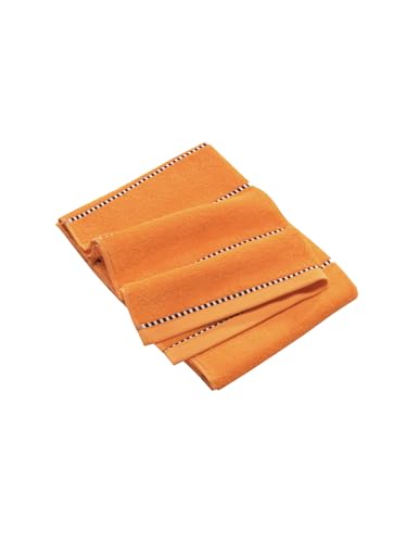 ESPRIT Box Stripes Handtuch 50 x 100 cm Mandarin von ESPRIT