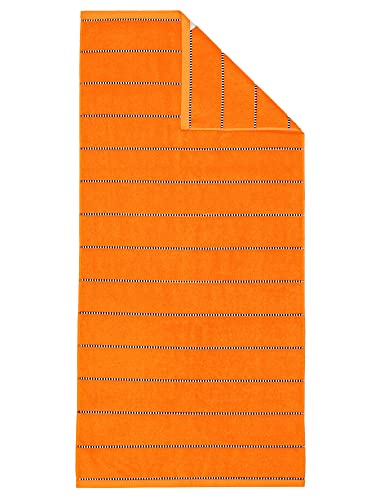 ESPRIT Box Stripes Duschtuch 67 x 140 cm Mandarin von ESPRIT