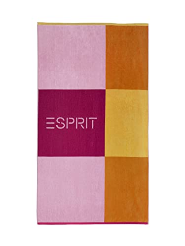 ESPRIT Strandtuch in mehrfarbigen Colour Block-Design von ESPRIT