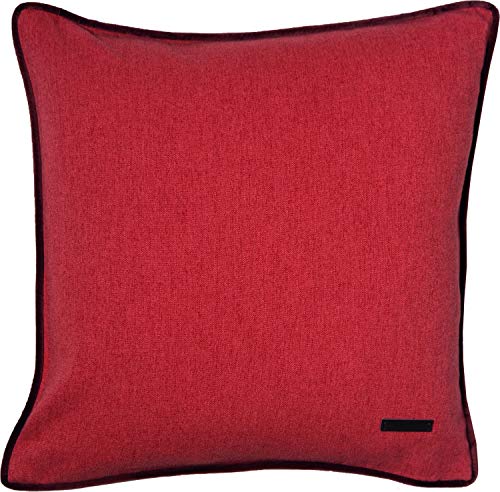 Esprit Deko Kissen Harp • 2er Set Kissenbezug 38x38 rot • Deko Wohnzimmer • ohne Füllung • 100% Polyester von Esprit