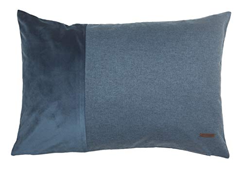 Esprit Deko Kissen Harp • 2er Set Kissenbezug 38x58 Petrol • Deko Wohnzimmer • ohne Füllung • 100% Polyester von Esprit
