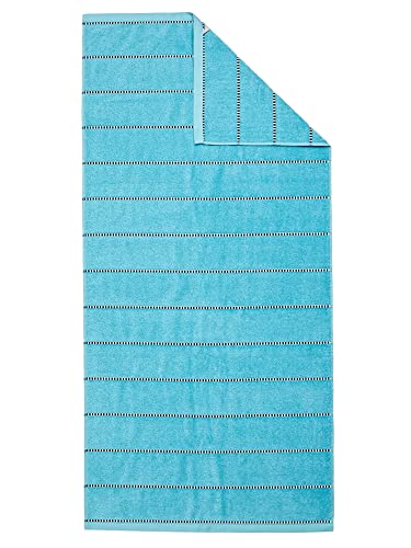 ESPRIT Handtuch Box Stripes | 534 Turquoise - 50 x 100 von ESPRIT