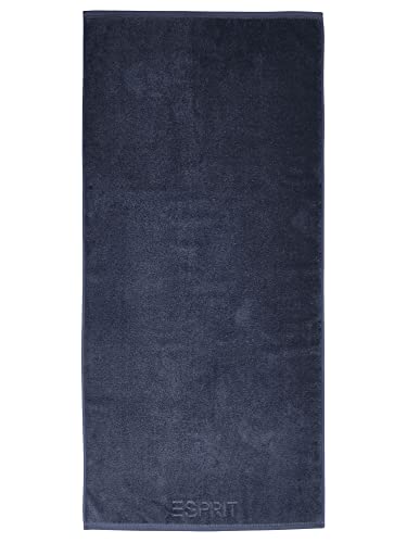 ESPRIT Handtuch Modern Solid | 488 Navy Blue - 50 x 100 von ESPRIT