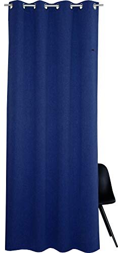 ESPRIT Ösen Vorhang dunkelblau Blickdicht • Gardinen Vorhang 2er Set • Ösenschal 140 x 250 cm Harp • 100% Polyester ESPRIT Ösen Vorhang dunkelblau Blickdicht • Gardinen Vorhang 2er Set • Ösenschal 140 x 250 cm Harp • 100% Polyester von ESPRIT