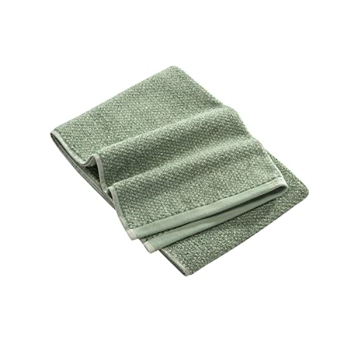 Esprit Handtuch Box Melange | 007 soft green - 50 x 100 von ESPRIT