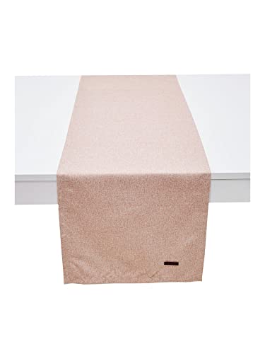 Esprit Harp Tischläufer, Polyester, Rosa, 140 x 40 cm von Esprit