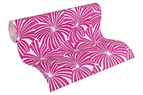 Esprit Vliestapete Play in Summer Tapete Palmenprint abstrakt 10,05 m x 0,53 m grau rot lila Made in Germany 327594 32759-4 Esprit Vliestapete Play in Summer Tapete Palmenprint abstrakt 10,05 m x 0,53 m grau rot lila Made in Germany 327594 32759-4 von ESPRIT