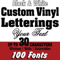 Benutzerdefinierter Vinyl Schriftzug Text - Auto Fenster Wandaufkleber Aufkleber von ESPYColorImaging