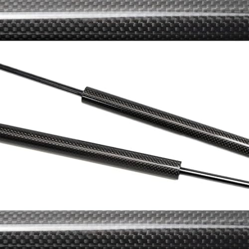 Gasfeder Heckklappe Für Mercedes Für Benz CL-Klasse C215 Coupe 1998–2006 Heckklappe Boot Lift Unterstützung Hydraulische Gas Streben Prop Stange Gasdruckdämpfer (Farbe : BK Carbon Fiber) von ESPYN