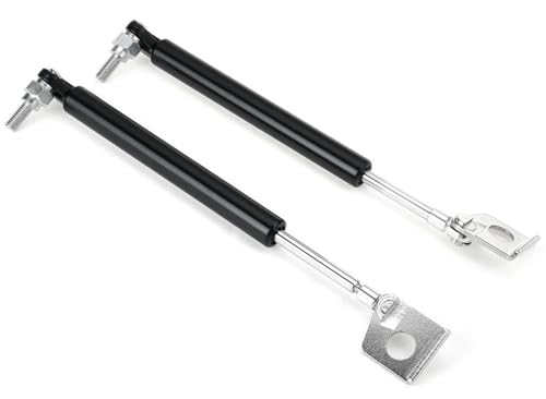 Gasfeder Heckklappe Für VW Für Amarok 2011-2020 Edelstahl Heckklappe Verlangsamen Einfach Up Gasdruckfedern Dämpfer Kit Shock Assist Gasdruckdämpfer (Farbe : Hinten rechts) von ESPYN
