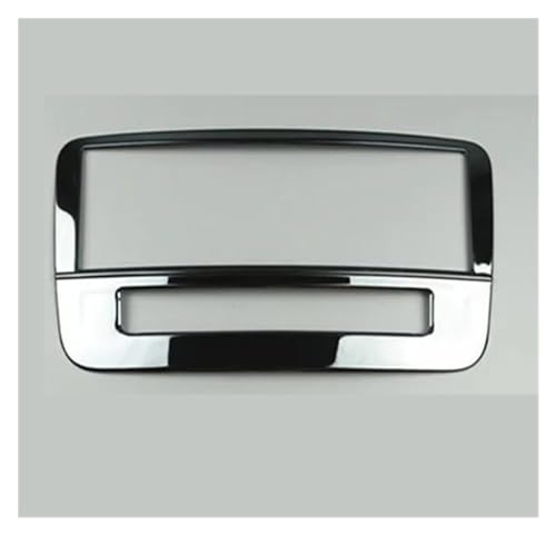 Interieur Zubehör Für Mercedes Für Benz GLA Für CLA A Klasse Schwarz Konsole Trim Edelstahl Klimaanlage Lagerung Box CD Panel Streifen Innen Zierleisten (Farbe : CD 7 buttons) von ESPYN