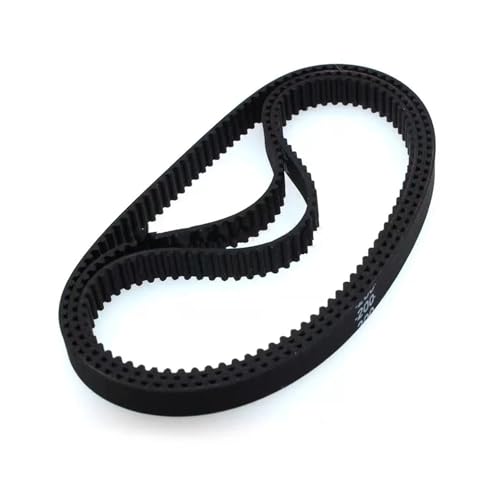 Motorrad Antriebsriemen 2GT Zahnriemen Breite 10/15/20/25/30mm Länge 246 248 254 256 258 262 266 270 272 276 282mm GT2 Closed Loop Synchronriemen Übertragungsriemen(254mm,2PIECE_2GT-30MM) von ESPYN