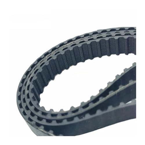 Motorrad Antriebsriemen XL Zahnriemen 100XL/102XL/104XL/106XL/108XL/110XL/112XL/114XL/ 116XL/118XL~138XL Gummi-Antriebsriemen Breite 6/8/10/15/20mm Riemen Übertragungsriemen(138XL,10mm) von ESPYN