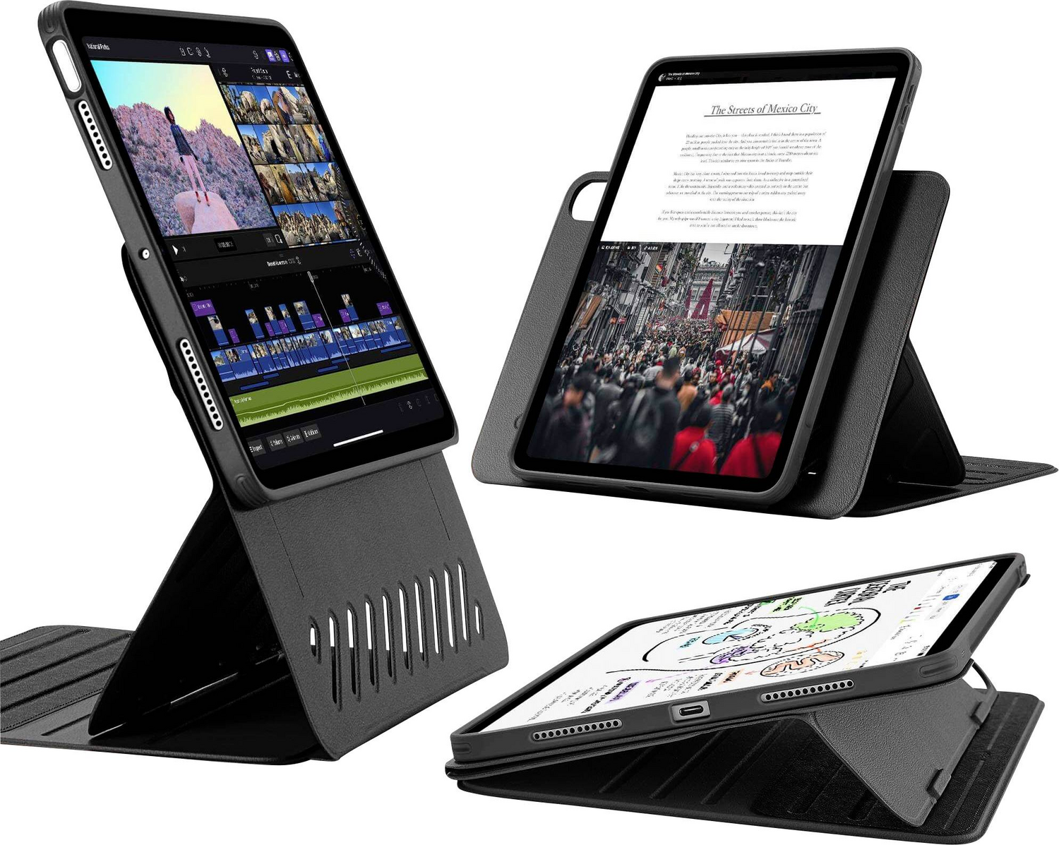 Esr Shift Magnetic Case Tablet Cover I Pad Air 13" 33 Cm 13" Book Case Schwarz B-Ware Esr Shift Magnetic Case Tablet Cover I Pad Air 13" 33 Cm 13" Book Case Schwarz B-Ware von ESR