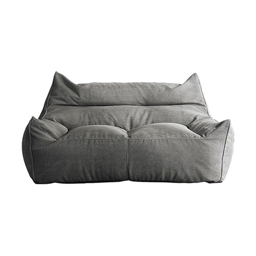 ESRADA Lazy Sofa Lammwolle für kleine Wohnung, Wohnzimmer, Schlafzimmer, Freizeit, Sofa, Rückenlehne, Stuhl d von ESRADA
