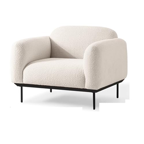 ESRADA Nordic Lamb Samt-Wohnzimmer-Sofa – schlicht, modern, leicht, luxuriös, cremefarben, Designer-Stuhl, weiß, individuell ESRADA Nordic Lamb Samt-Wohnzimmer-Sofa – schlicht, modern, leicht, luxuriös, cremefarben, Designer-Stuhl, weiß, individuell von ESRADA