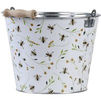 Esschert Design - Eimer Blumen- und Bienenmuster 5 Liter von ESSCHERT DESIGN
