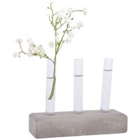 Esschert Design 3er Set Glasröhrchen für Pflanzenableger mit Betonsockel von ESSCHERT DESIGN