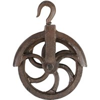 Esschert Design - Flaschenzugrolle Braun - Gusseisen Esschert Design - Flaschenzugrolle Braun - Gusseisen von ESSCHERT DESIGN