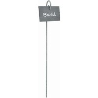 Esschert Design - Schiefer Pflanzschild Blanko mit Halter von ESSCHERT DESIGN