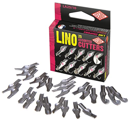 Essdee LA2510 Lino Cutter Set, Schwarz, 2 x 7, 5 x 9 cm Essdee LA2510 Lino Cutter Set, Schwarz, 2 x 7, 5 x 9 cm von ESSDEE