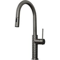 Essebagno - Architek Spültischmischer Ausziehbare Handbrause Kupfer gebürstet von ESSEBAGNO