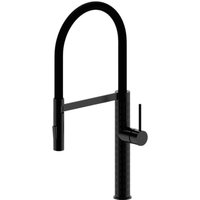 Essebagno - Architek Spültischmischer mit beweglicher Handbrause schwarz Essebagno - Architek Spültischmischer mit beweglicher Handbrause schwarz von ESSEBAGNO