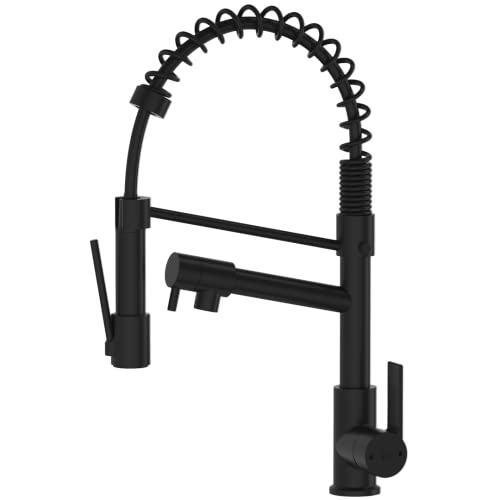 Essebagno Big Hotto Spültischarmatur mit Brause schwarz Essebagno Big Hotto Spültischarmatur mit Brause schwarz von ESSEBAGNO