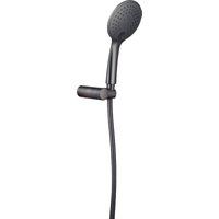 Essebagno Luisa II Kombi-Duschhalter 3-teilig metallic-grau Essebagno Luisa II Kombi-Duschhalter 3-teilig metallic-grau von ESSEBAGNO