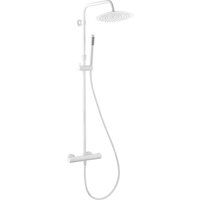 Luisa ii Thermostat-Duschsäule weiß - Essebagno von ESSEBAGNO