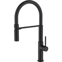 Essebagno - Magneto Spültischmischer mit Handbrause mattschwarz von ESSEBAGNO
