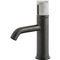 Manopola Mischer Waschbecken niedrige Waffe Metall Marmor - Gris - Essebagno von ESSEBAGNO