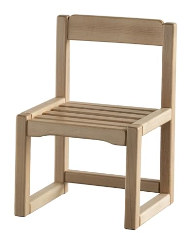 ESSEGI Montessori Stuhl, Natürliches Holz, da 9 MESI von ESSEGI