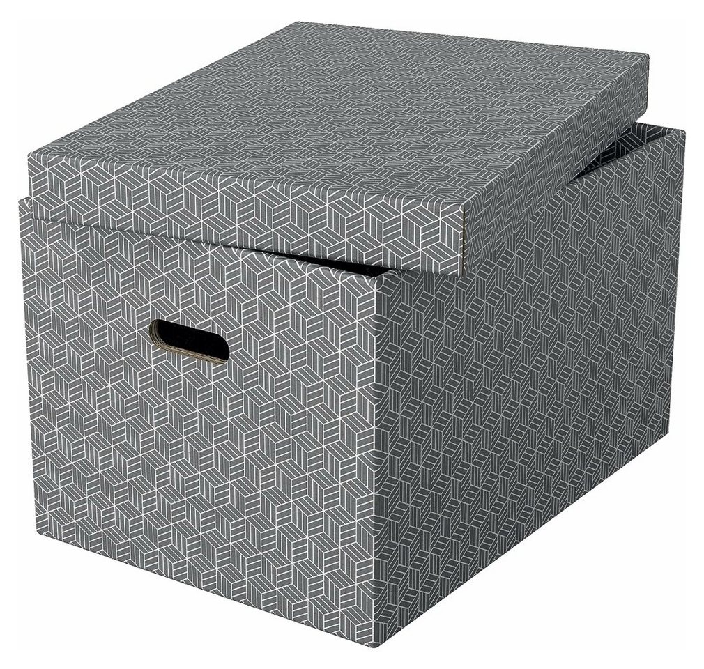 ESSELTE Aufbewahrungsbox 3 Home Aufbewahrungsboxen 50,0 l grau 35,5 x 51,0 x 30,5 cm ESSELTE Aufbewahrungsbox 3 Home Aufbewahrungsboxen 50,0 l grau 35,5 x 51,0 x 30,5 cm von ESSELTE