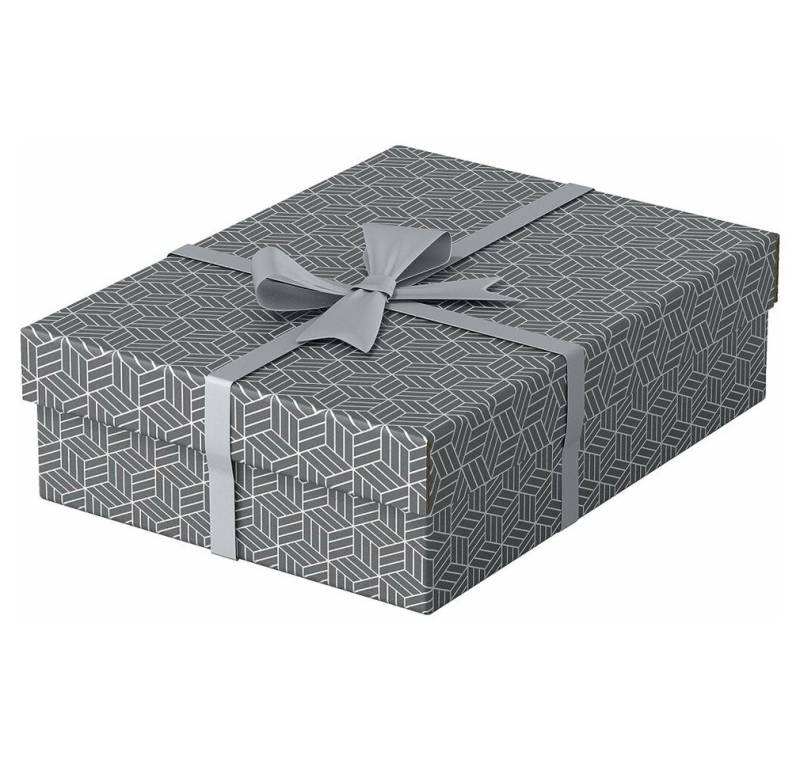 ESSELTE Aufbewahrungsbox 3 Home Aufbewahrungsboxen 8,0 l grau 26,5 x 36,0 x 10,0 cm von ESSELTE