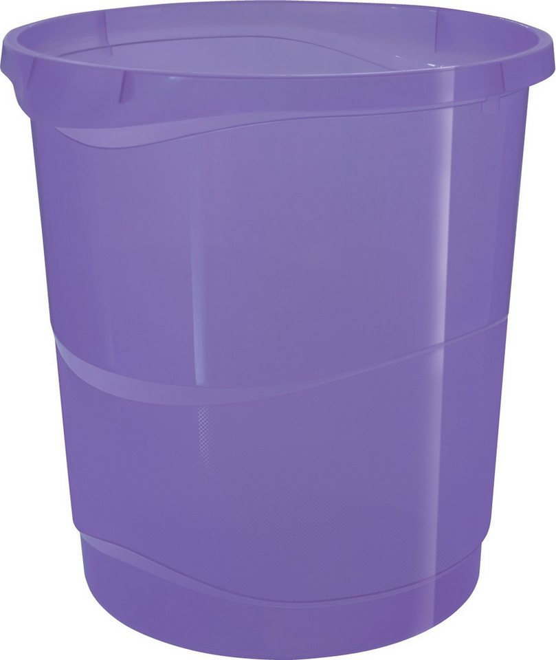 ESSELTE Papierkorb Papierkorb Colour'Breeze PP 14l transparent lavendel ESSELTE Papierkorb Papierkorb Colour'Breeze PP 14l transparent lavendel von ESSELTE