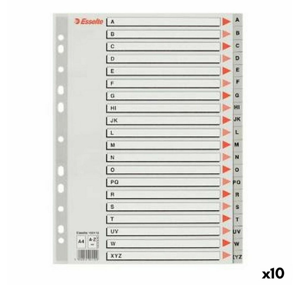 ESSELTE Papierscheren Distanzstücke A-Z Alphabet A4 ESSELTE Papierscheren Distanzstücke A-Z Alphabet A4 von ESSELTE