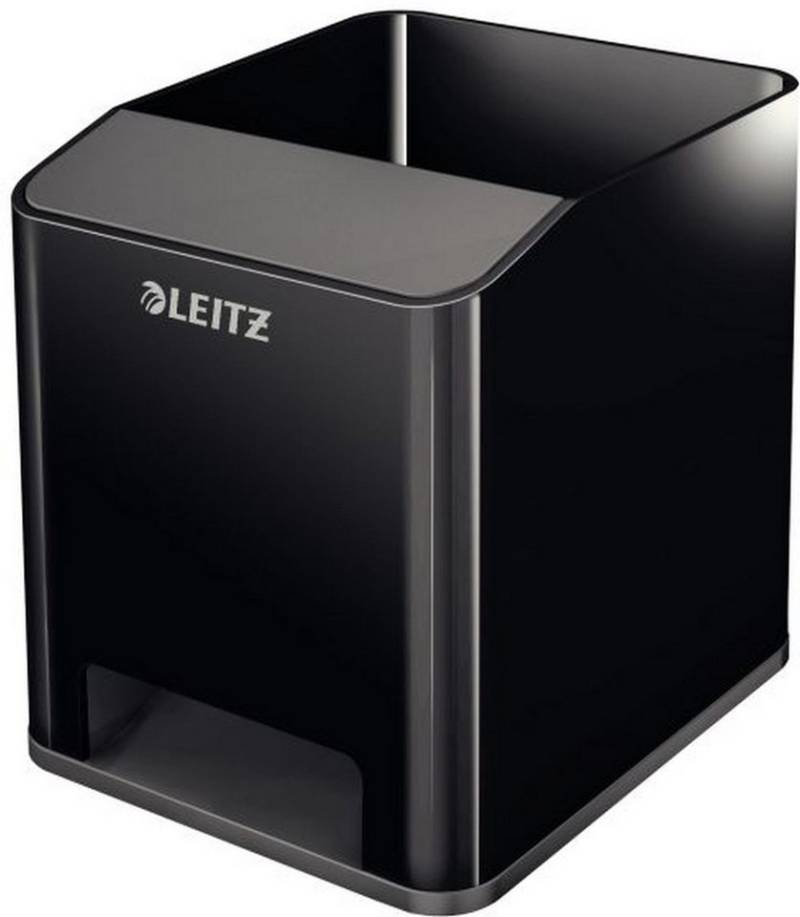 ESSELTE Tischaufsatz Sound Stifteköcher Wow PS Duo Colour schwarz. von ESSELTE
