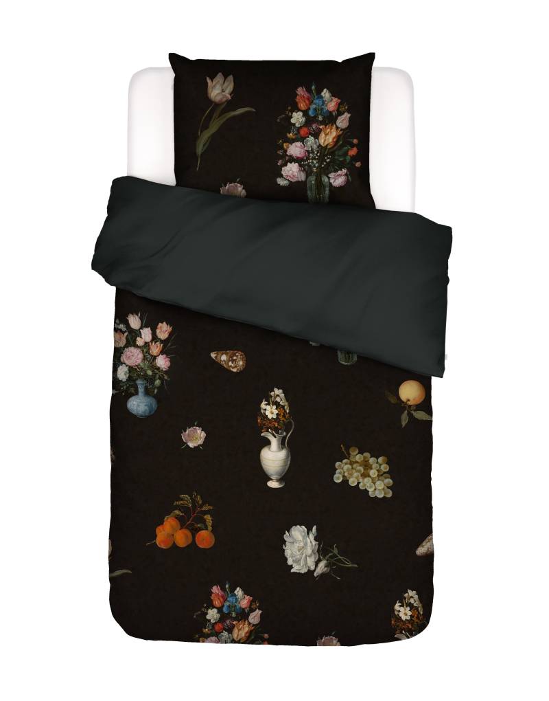 ESSENZA Amadee Schwarz Bettwäsche 135 x 200 cm von ESSENZA