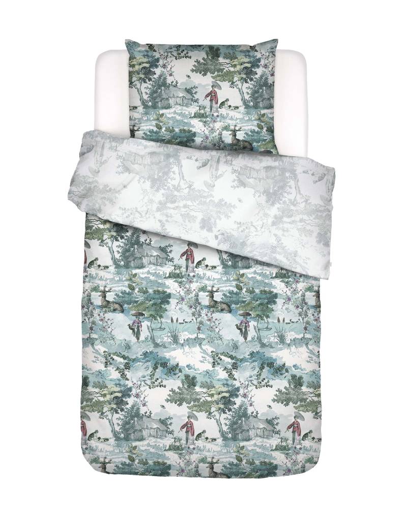 ESSENZA Colette Pure White Bettwäsche 155 x 220 cm von ESSENZA