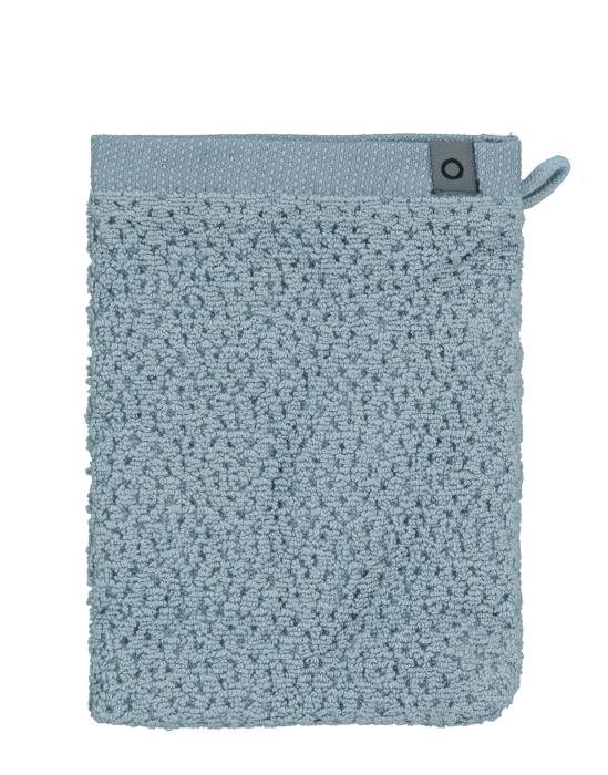 ESSENZA Connect Organic Breeze Blau Waschhandschuh 16 x 22 cm von ESSENZA