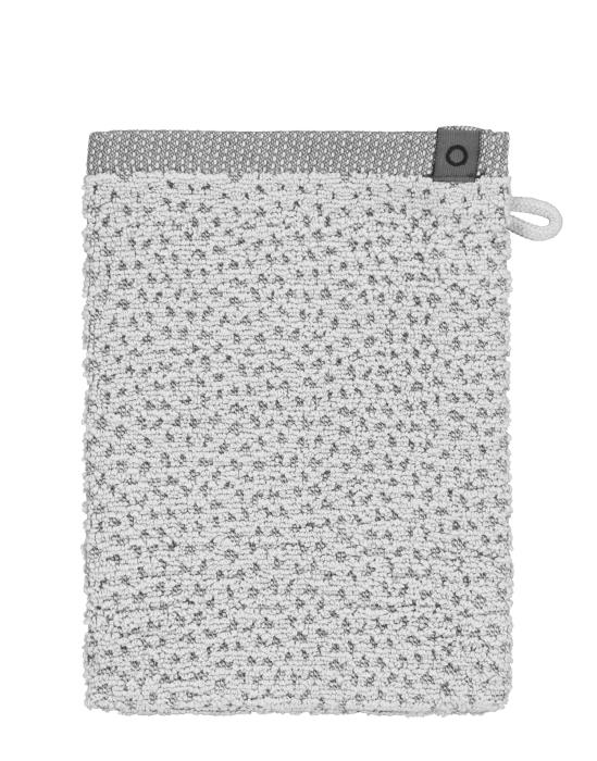 ESSENZA Connect Organic Breeze Grau Waschhandschuh 16 x 22 cm von ESSENZA