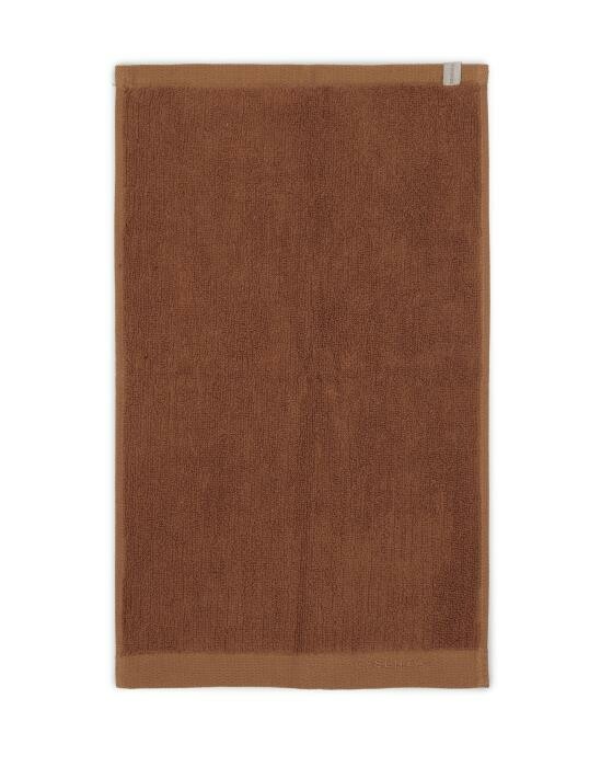 ESSENZA Connect Organic Lines Leather Brown Gästetuch 30 x 50 cm ESSENZA Connect Organic Lines Leather Brown Gästetuch 30 x 50 cm von ESSENZA