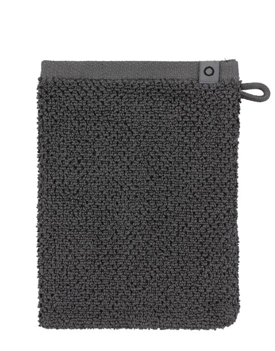 ESSENZA Connect Organic Uni Grau Waschhandschuh 16 x 22 cm von ESSENZA