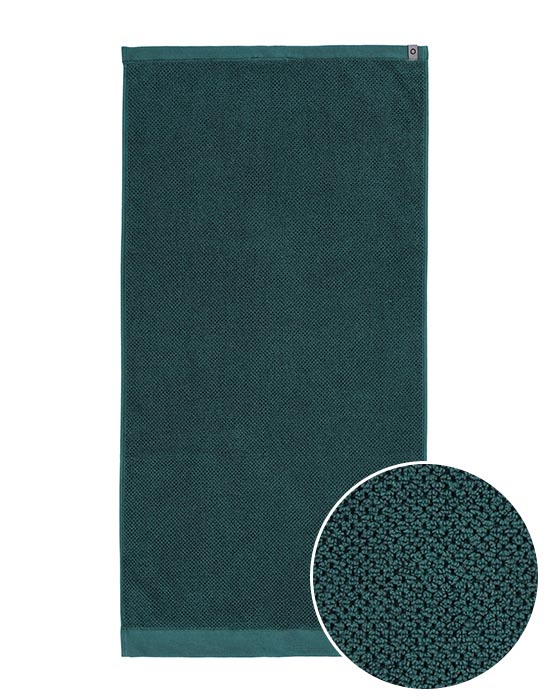 ESSENZA Connect Organic Uni Grün Handtuch 70 x 140 cm von ESSENZA