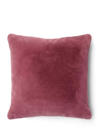 ESSENZA Dekokissen Furry Mauve, 50x50 cm - 100% Polyester - Uni von ESSENZA