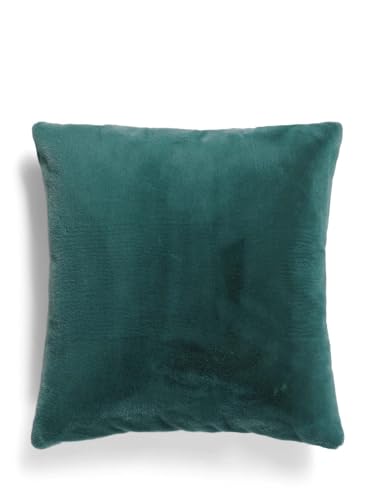 ESSENZA Dekokissen Furry Reef Green, 50x50 cm - 100% Polyester - Uni von ESSENZA