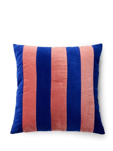 ESSENZA Dekokissen Nino Ultra Blue, 50x50 cm - 100% Baumwollsamt - Streifen ESSENZA Dekokissen Nino Ultra Blue, 50x50 cm - 100% Baumwollsamt - Streifen von ESSENZA